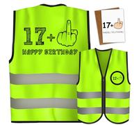 Giftota - Carte et Gilet d'Anniversaire pour Hommes et Femmes 18-80 Ans, Cadeau Amusant pour Fête Majeure