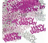 Gifts 4 All Occasions Limited - 180 Confettis De Table Rose Vif 14 G