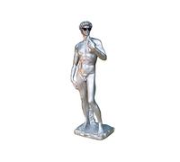 Gifts Direct 2 U Statue David Lunettes de soleil Michel-Ange Argent Figurine Cool Dude Man Ornement