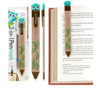 Gifts for Readers & Writers Lot de 6 marque-pages en forme de chouette avec recharges