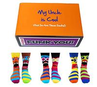 Gifts from Handpicked United Oddsocks - Chaussettes pour homme - Cool Uncle - 39-46