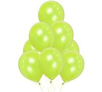 Gifts SHATCHI-1037 Lot de 25 ballons en latex Vert clair 30,5 cm