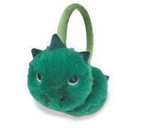 Gifts Treat Cache-oreilles pour garçons en peluche réglable pour l'hiver chaud avec motif animal mignon pour garçons, Dinosaure vert foncé, taille unique