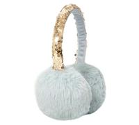 Gifts Treat Casque antibruit vert clair pour filles Casque antibruit ajustable à paillettes pour enfants, taille unique