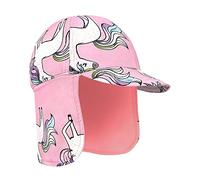 Gifts Treat Chapeau de légionnaire pour Enfants, Casquette de Natation avec Protection Solaire UPF 50+, Chapeau de Soleil pour garçons à séchage Rapide pour la Plage et Le Bord de mer,Licorne,6-8 Ans