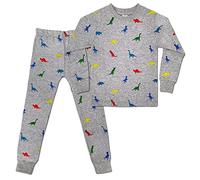Gifts Treat Ensemble de Pyjama pour Enfants Filles Printemps Pyjamas à Manches Longues en Coton Hauts et Pantalons pour Les 3 à 8 Ans