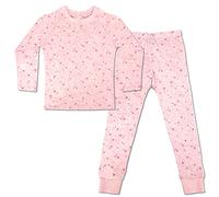 Gifts Treat Ensemble de Pyjama pour Fille Imprimé Animal Manches Longues Coton 3-8 Ans Rose 6 Ans