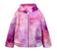 Gifts Treat Filles Vestes Enfants Sherpa Veste polaire Violet Blousons Manteaux doux chauds Manteaux polaire pour les filles,Violet,7-8 ans