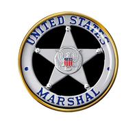 Giftshop UK Badge doré du maréchal américain