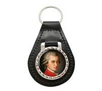 Giftshop UK Wolfgang Amadeus Mozart Cuir Clé Gousset