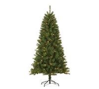 Giftsome Sapin de Noël Artificiel avec Éclairage 185 CM - Sapin de Noel Lumineux