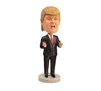 GIFTZU Rendez l 'Amerique geniale avec le meilleur produit Trump Bobblehead 2024. Preparez -vous pour les elections 2024 avec cette tete de pompon Donald Trump