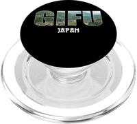 Gifu Japan Gifu City Design Vintage PopSockets PopGrip pour MagSafe