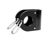 gifyym Attaches de Barre | Robustes Attaches en U Métalliques pour Barres d'Haltères | Matériel d'Entraînement à Domicile, Accessoires pour Sangles de Suspension Rowing et Haltères