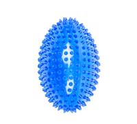 gifyym Balle couineuse pour chien, jouet à picots pour mâcheurs agressifs, balles à mâcher flottantes pour animaux de compagnie, balles en caoutchouc pour l'ennui et la stimulation