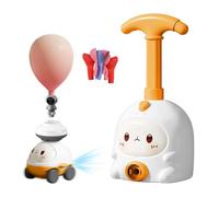 gifyym Balloon Toy - Launches Cars with Pump Action | Inflatable Animal-Shaped Car Launcher + Manual Air Pump Set | for Patio Park Home Yard Summer Spring Birthday Party Kids Outdoor Garden Play