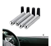 gifyym Boutons de serrure de porte de voiture, goupille de serrure de porte - 4 vis de lève-porte de véhicule de sécurité | Bouton en métal, pièces de rechange automobiles, protection de sécurité
