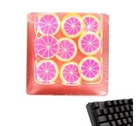 gifyym Capuchons de touches avec fruits, couvre-touches pour clavier mécanique,Bouchons de e fruit bricolage - décoratifs pour ordinateur, capuchons de e fruit bricolage améliorent votre esp