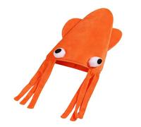 gifyym Chapeaux Drôles,Chapeaux Déguisement Calmar Drôles,Accessoire de costume fou - Pour Halloween, Noël, Anniversaire, Fêtes, Photographie, Adultes,