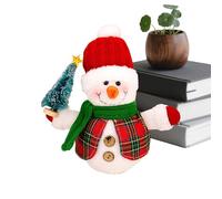 gifyym Figurines de bonhommes de Neige - pièce maîtresse en Forme de avec lumière - décorations de Noël pour l'intérieur, pour la fête, Hiver, Maison, fête, Bureau, intérieur, Salle à Manger