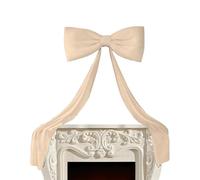 gifyym Giant Velvet Christmas Bow - 180 cm Extra Large Holiday Decoration | Elegant Tree Topper & Multifunctional Décor for Walls, Doors, Curtains, Wreaths, Parties, Events, And Home Displays