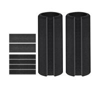 gifyym Guidon de vélo - Poignée en mousse - Anti-vibrations - Instructions pratiques pour moto, scooter, vélo, sport de fitness et d'aventure (2 pièces)