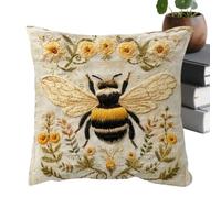 gifyym Housse de coussin 45 x 45 cm | Housses de coussin pour canapé, locataire, chambre à coucher, bureau, appartement, dortoir, bureau, café, etc