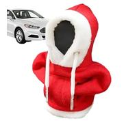 gifyym Housse pour pommeau de levier de vitesses - Housse de changement de vitesse de voiture de Noël | Décoration intérieure automobile pour la conduite de voyages, trajets et livraisons du Nouvel An