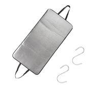 gifyym Housses de climatisation d'extérieur | Pare- de protection en feuille d'aluminium avec crochets, housse pour climatisation extérieure, pour l'hiver, l'extérieur, l'intérieur, le garage
