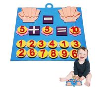 gifyym Jeux De Nombres - Jouets Mathématiques Pour Compter Doigts | Compter Jouets D'apprentissage Pour L'éducation Préscolaire, La Maternelle Et Voyages, Éloigne Tout-petits De L'électroniqu