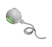 gifyym Jouet à Boule électrique pour Chat avec Corde - Jeu Rechargeable pour Chiots | Boules en Silicone pour Chats avec Corde - pour Jouer en intérieur et en extérieur, Poursuite, enrichissement