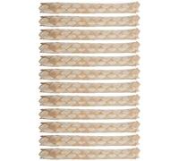 gifyym Jouets à mâcher pour perroquet - 12 pièces Bâtons à mâcher pour l'affûtage du bec | Tube creux tissé en bois naturel pour oiseaux de petite et moyenne taille, cage à chercher et déchiqueteuse