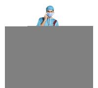 gifyym Kit d'uniforme d'infirmière sanglante pour adultes et jeunes pour Halloween