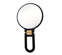 gifyym Miroir portable pour femme | Outil double face grossissant 50x | Miroir de maquillage grossissant pour voyage, chambre, appartement, voyages d'affaires, chambre à coucher, salle de bain