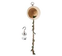 gifyym Refuge pour Araignées Sauteuses,Accessoire De Distributeur De Nourriture - Décor De Cage pour Araignée Sauteuse - Destiné Aux Scorpions Crabes Ermites Et Petits Animaux Domestiques pour Un