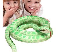 gifyym Serpent Farci - Peluche Serpent Géant | Peluche Serpent Grand Ultra Doux De 110 Cm pour | Jouet Réaliste Boa Constrictor Peluch Animal Peluche