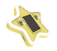 gifyym Solar Car Light - Wireless Five-pointed Star Solar-Powered Sensor Control Decor | Car Window Ambient Light | For Women Men Interior Exterior Dashboard Trunk Backseat Party Valentine