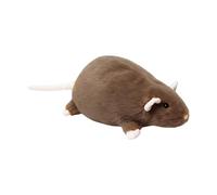 gifyym Souris en peluche - Animal doux et mignon à câliner et à aimer - Souris en peluche comme coussin décoratif - Pour salon, chambre à coucher, table, chambre d'enfant, femme, homme, fille, adulte