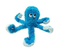 gifyym Squeaky Dog Toys - Octopus Puppy Interactive Game | Dog Squeaky Chew Toy | for Tug Training Boredom Calming Indoor Outdoor Yard Park Durable Plush Soft Teeth Cleaning Fetch Playtime