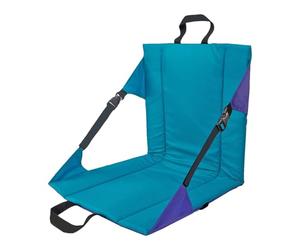 gifyym Stadium Seats for Bleachers - Lightweight Seat Bleacher Cushion with Backrest | Reclining Stadium Seat Chair | Folding Ground Chair for Women Men Camping Concert Outdoor Games