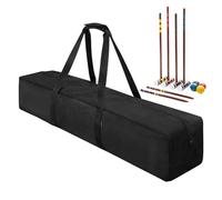 gifyym Stockage De Croquet - Stockage De Jeu De Croquet - Kit des Outils pour Le Sport | Résistant Palos Sport Container, Capacité pour 6 Joueurs Équipement