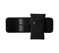 gifyym Support magnétique pour bouteille d'eau - Sac de sport magnétique pour bouteille d'eau - Pochette de transport avec poche pour téléphone - Pour homme et femme, Noir , Refer to description