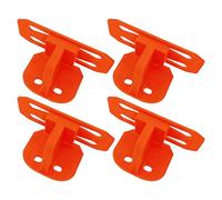 gifyym Supports Muraux Piste Voitures Miniatures - Lot 4 Fixations Voie Simple pour Modèles 1/64 Autos & Camions | Compatibles Systèmes Circuit Jouet, Présentoir Gain De Place & Organisateur