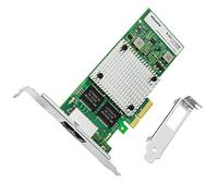 Gigabit 2 ports NIC avec puce Intel I350, réseau 1000 Mbps, double ports RJ45, PCI Express 2.1 X4, carte Ethernet avec profil bas pour Windows/Windows Server/Linux