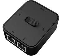 Gigabit Ethernet Adapter 2 in 1 Out or 1 in 2 Out,RJ45 LAN Switch,Plug & Play Network Splitter,PoE Ethernet Switch,RJ45 Switch,Ethernet Hub,RJ45 Hub