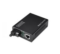 Gigabit Ethernet Media Converter, Singlemode, BiDi Tx1310nm / Rx1550nm, SC connector, up to 20km