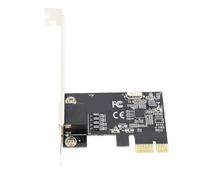 Gigabit Ethernet PCI Network Carte Haute Vitesse 10 100 1000 Mbps Adaptateur PCIe de Bureau avec Port RJ45 pour Les systèmes sans Disque Cafe Internet Home