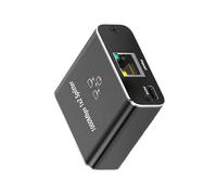 Gigabit Ethernet Splitter 1 in 2 3 4 Out RJ45 Port 1000Mbps Fast Speed Stable Networking Splitter for Home and Office Networking Adapter