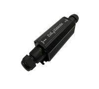 Gigabit PoE+ Extender Extérieur IP67 Étanche 10/100/1000Mbps, Répéteur PoE 1 Canal, Montage Mural, Conforme à IEEE 802.3at/af, Amplificateur/Booster PoE pour caméras IP, Téléphone VoIP, Non compatible
