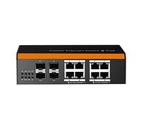 Gigabit PoE Switch industriel avec 8 ports SFP